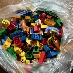 LEGO ブロックと動物フィギュアセット