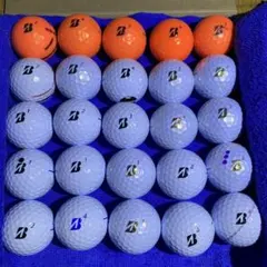 ゴルフボール ロストボール 25個 ブリヂストン