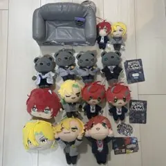 シンジュク麻天狼ぬいぐるみなど計4点セット！♡ヒプマイ　ポーチ　ティッシュケース