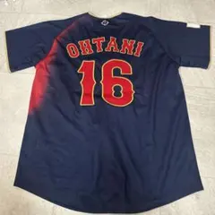 m サイズ　WBC 2026 日本代表 大谷翔平 レプリカユニフォーム 濃紺