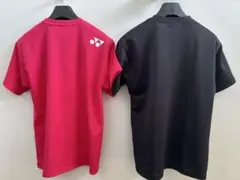 バドミントン Tシャツ ピンク ブラック Sサイズ