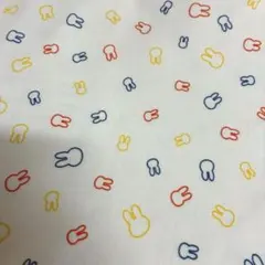 ⟡ ꒰ 希少柄 ꒱ 平成レトロ ミッフィー 薄手ニット 生地 ︎︎⟡