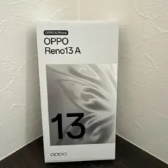 【新品】OPPO Reno13 A OPG05 ルミナススネイビー 128GB