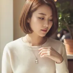 Swarovski ダイヤモンドカット ネックレス