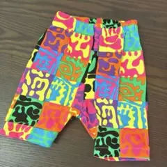 値下げ！　レトロ　派手　カラフル　ハーフパンツ　95