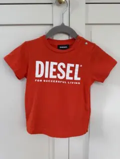 DIESEL ディーゼル ベビー 半袖Tシャツ ロゴT 80 赤 レッドのサムネイル