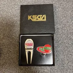 KSGA ゴルフマーカー グリーンフォーク セット