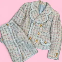 【たところさん専用】QUEENS COURT ツイードセットアップ