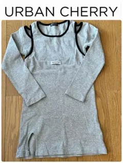 リブ ワンピース 140 キッズ アーバンチェリー URBAN CHERRY