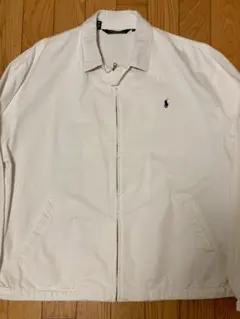 希少 90s USA製 ラルフローレン スウィングトップ L 白 三角タグ 美品