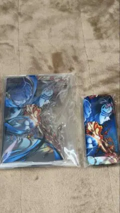 【新品】猗窩座 WEBSHOPくじ レイヤードアクリルスタンド 缶バッジ