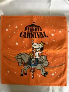 PEANUTS CARNIVAL Snoopy ウォッシュタオル　未使用品
