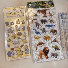 ポケピース　キラキラシール　アニア　シールがいっぱい　セット