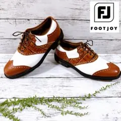 【未使用品】人気色　FOOT JOY ICON ゴルフシューズ　革　レザー