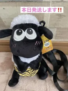 ひつじのショーン　ぬいぐるみショルダー　虎vev.