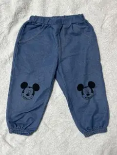 ミッキーマウス プリントパンツ90cm