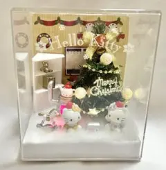 ハローキティ　クリスマス　ジオラマ　ツリー　ミミィのサムネイル