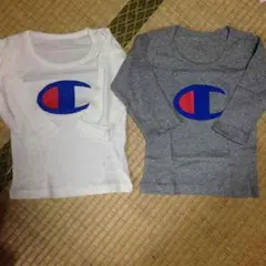 新品 二点セット チャンピオン ロンT