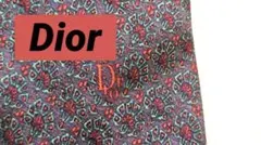 【高級・美品】Dior ディオール シルク 花柄 ネクタイ 希望者おまけ付き