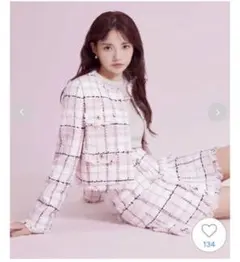 SNIDEL ツイードジャケット