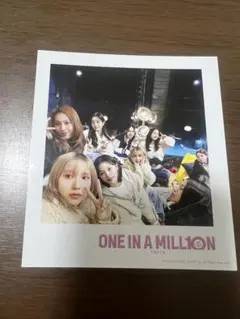 ONE IN A MILLION TWICE フォトカード