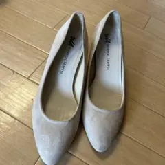 [お値下げ中]ベージュ　パンプス　36サイズ