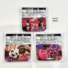 a*☆様 ハズビン・ホテル スクエア缶バッジ エンジェルダスト ハスク