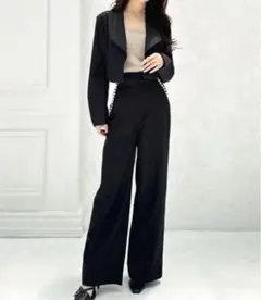 RESEXXY パールサスペンダー付きセットアップ