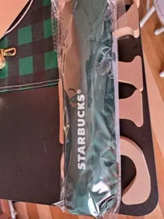 STARBUCKS 折りたたみ傘 グリーン