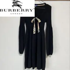 バーバリーブルーレーベル　ニットワンピース