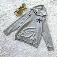 【アシックス】 (M) スウェットパーカー プルオーバー プリント カジュアル