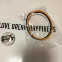 generations ゴムブレスレット 缶バッジ high&low