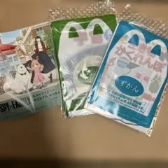 マック　ハッピーセット　3点セットSPY×FAMILY ぬりえ&ずかん2点