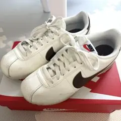 Nike コルテッツ ホワイト/ブラウン スニーカー