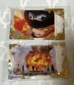 ONE PIECE ウエハース カード 2点セットのサムネイル