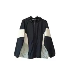 シューラルー cutie blonde パーカー L 美品 バイカラー ネイビー