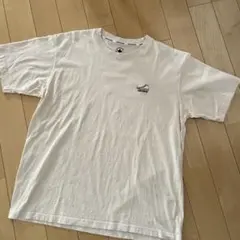 美品★CONVERSE ベージュ　胸刺繍Tシャツ　3L★