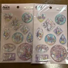 即日発送　匿名ヤングオイスター ウォーターシール セリア ディズニー 2枚セット