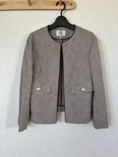 ARMANI COLLEZIONI ノーカラージャケット 38 - メルカリ
