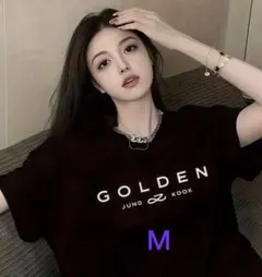 限定③❣️JUNG KOOK Tシャツ【Mサイズ】【ブラック✖️ホワイトロゴ】のサムネイル