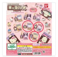 サンリオキャラクターズ キャラパキ ミニチュアコレクション3点セット