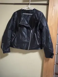 ブラックライダースジャケット