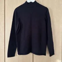 新品未着用　H&M ユニセックス　S ネイビー　ハイネック　ニット