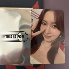TWICE モモ 1万円 特典トレカ THIS IS FOR