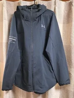 美品　UNDER ARMOUR　 ウィンドブレーカー　ジャケット　グレー　XLのサムネイル