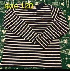 1205★ DOUBLE.B ダブルB ミキハウス ボーダー ロンT