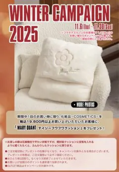 Mary Quant デイジーフワフワクッション