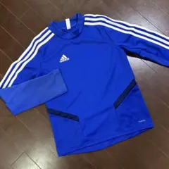 adidas 青 ストライプ トレーナーのサムネイル