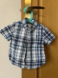 美品中古Ralph Lauren 半袖チェックシャツ