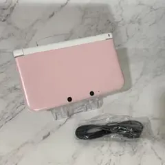 【動作品・美品】ニンテンドー 3DS LL 本体 ピンク ホワイト 白 良品